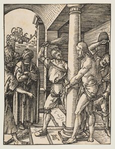 The Flagellation, från The Small Passion, ca. 1509. av Albrecht Dürer