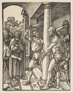 The Flagellation, från The Small Passion, ca. 1509. av Albrecht Dürer