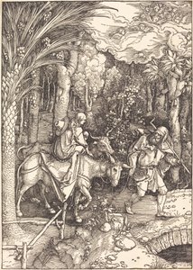 Flygningen till Egypten av Albrecht Dürer