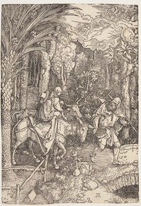 Flygningen till Egypten av Albrecht Dürer