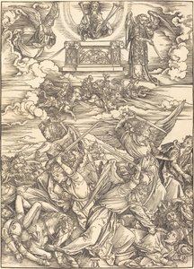 De fyra hämnande änglarna av Albrecht Dürer
