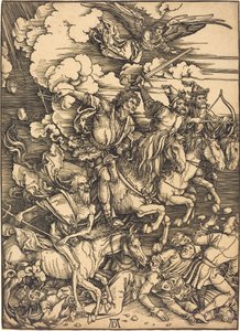 De fyra ryttarna av Albrecht Dürer