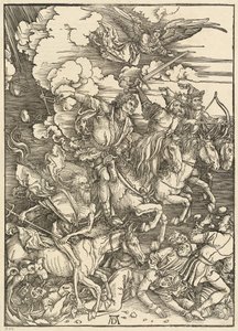 De fyra ryttarna av Albrecht Dürer