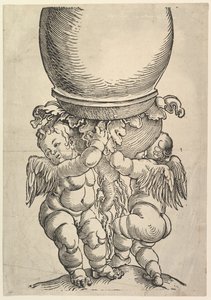 The Great Column bottenblock, 1517. av Albrecht Dürer