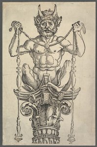 The Great Column toppblock, ca. 1517. av Albrecht Dürer