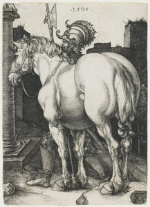Den stora hästen av Albrecht Dürer