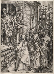 Den stora passionen: Kristus visad för folket. av Albrecht Dürer