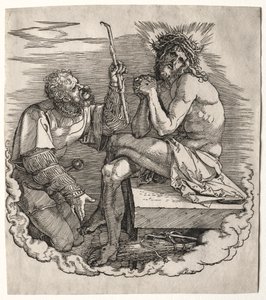 The Great Passion: Titelsida - Kristus, sorgernas man. av Albrecht Dürer
