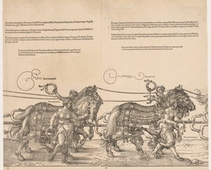 Kejsar Maximilians stora triumfbil av Albrecht Dürer