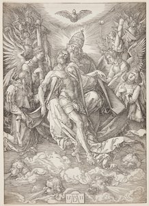 Den heliga treenigheten av Albrecht Dürer