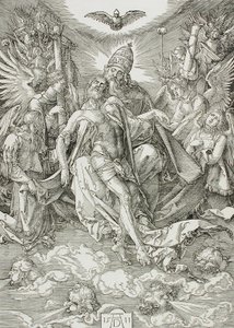 Den heliga treenigheten av Albrecht Dürer
