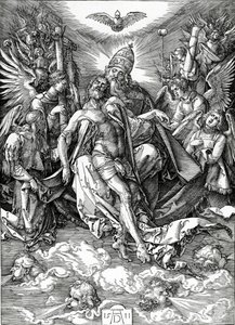 Den heliga treenigheten, 1511 av Albrecht Dürer