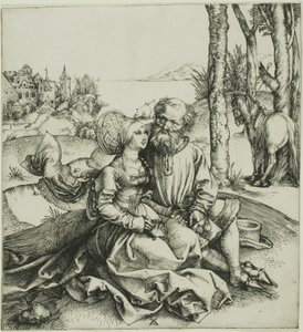 Det illa blandade paret av Albrecht Dürer