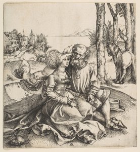 Det illa sorterade paret, ca. 1495. av Albrecht Dürer