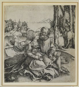 Det illa blandade paret, ca 1495 av Albrecht Dürer