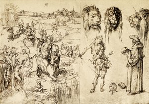 Kidnappningen av Europa av Albrecht Dürer