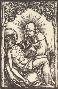Klagovisan, c. 1500. av Albrecht Dürer