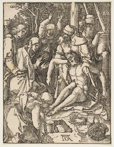 The Lamentation, från The Small Passion, ca. 1509. av Albrecht Dürer