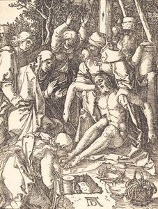 Klagovisan, troligen ca. 15091510. av Albrecht Dürer
