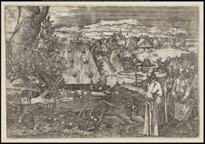 Landskapet med kanonen, 1518 av Albrecht Dürer