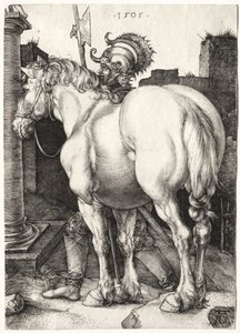 Den stora hästen av Albrecht Dürer