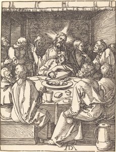 Sista måltiden av Albrecht Dürer