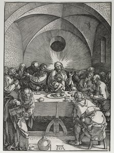 Den stora passionen: Nattvarden av Albrecht Dürer