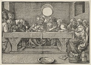 Den sista måltiden, 1523. av Albrecht Dürer