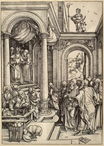 Jungfruns liv: Jungfruns frambärande i templet av Albrecht Dürer
