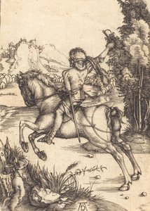 Den lilla kuriren, ca. 1496. av Albrecht Dürer