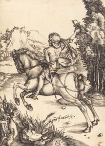 Den lilla kuriren, ca. 1496. av Albrecht Dürer