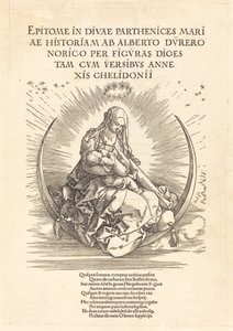Madonnan på halvmånen av Albrecht Dürer