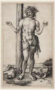 Sorgernas man (med upphöjda händer) av Albrecht Dürer