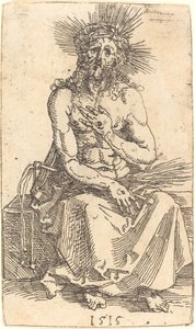 Sorgernas man sitter av Albrecht Dürer