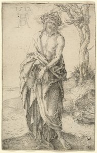 Sorgernas man med bundna händer av Albrecht Dürer