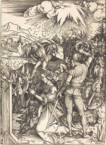 Sankta Katarinas martyrskap av Albrecht Dürer