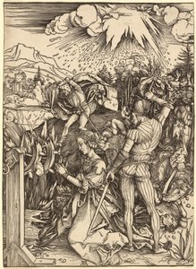 Sankta Katarinas martyrskap av Albrecht Dürer