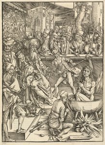Sankt Johannes martyrskap av Albrecht Dürer