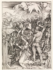 Den heliga Katarinas martyrskap av Albrecht Dürer