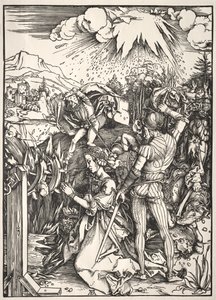 Den heliga Katarinas martyrskap av Albrecht Dürer