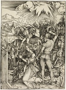 Den heliga Katarinas martyrskap av Albrecht Dürer