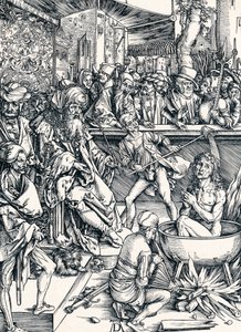 St Johns martyrskap, 1498 1906 av Albrecht Dürer