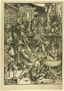 The Martyrdom of St. John, från The Apocalypse av Albrecht Dürer