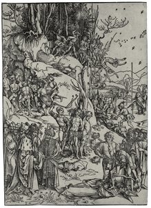 De tiotusenas martyrskap, 1497 av Albrecht Dürer