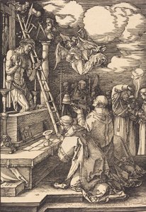 Sankt Gregorius mässa, 1511. av Albrecht Dürer