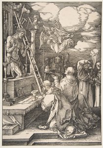 Sankt Gregorius mässa, 1511. av Albrecht Dürer