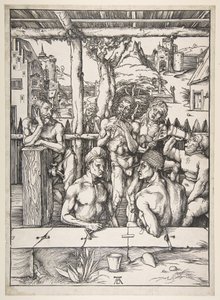 Herrarnas badrum av Albrecht Dürer
