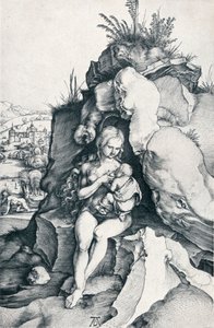 Sankt Johannes Chrysostoms botgöring, 1495 1906 av Albrecht Dürer