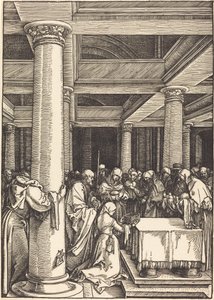Presentationen av Kristus i templet av Albrecht Dürer