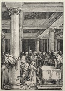 Presentationen av Kristus i templet av Albrecht Dürer
